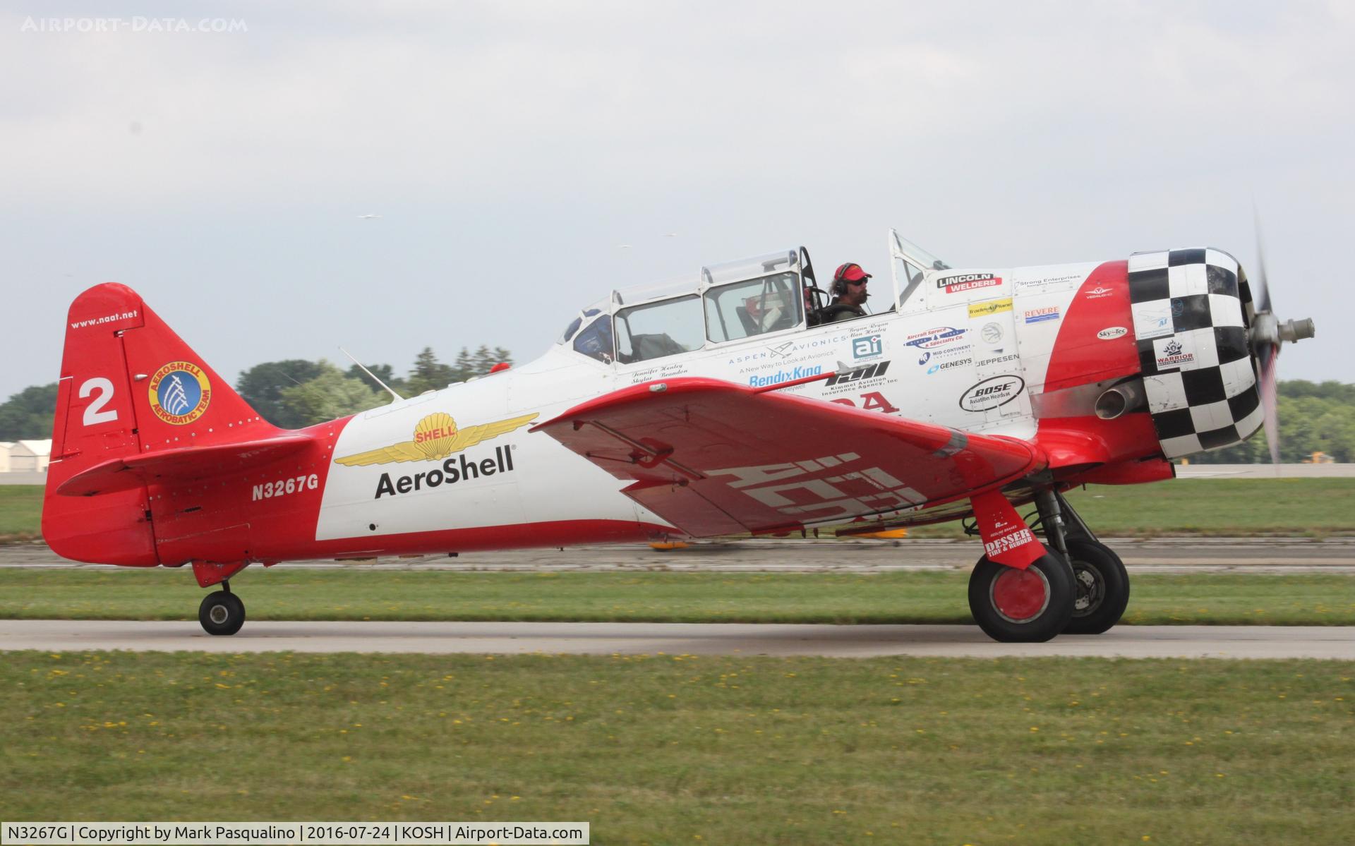 N3267G, 1943 North American SNJ-5 Texan C/N 88-15114, North American SNJ-5