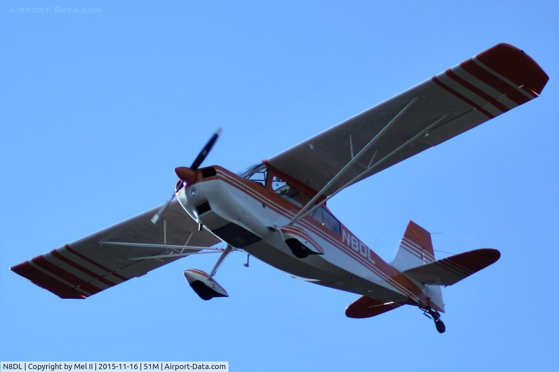 N8DL, 1976 Bellanca 7ECA Citabria C/N 1169-76, Landing RWY 10