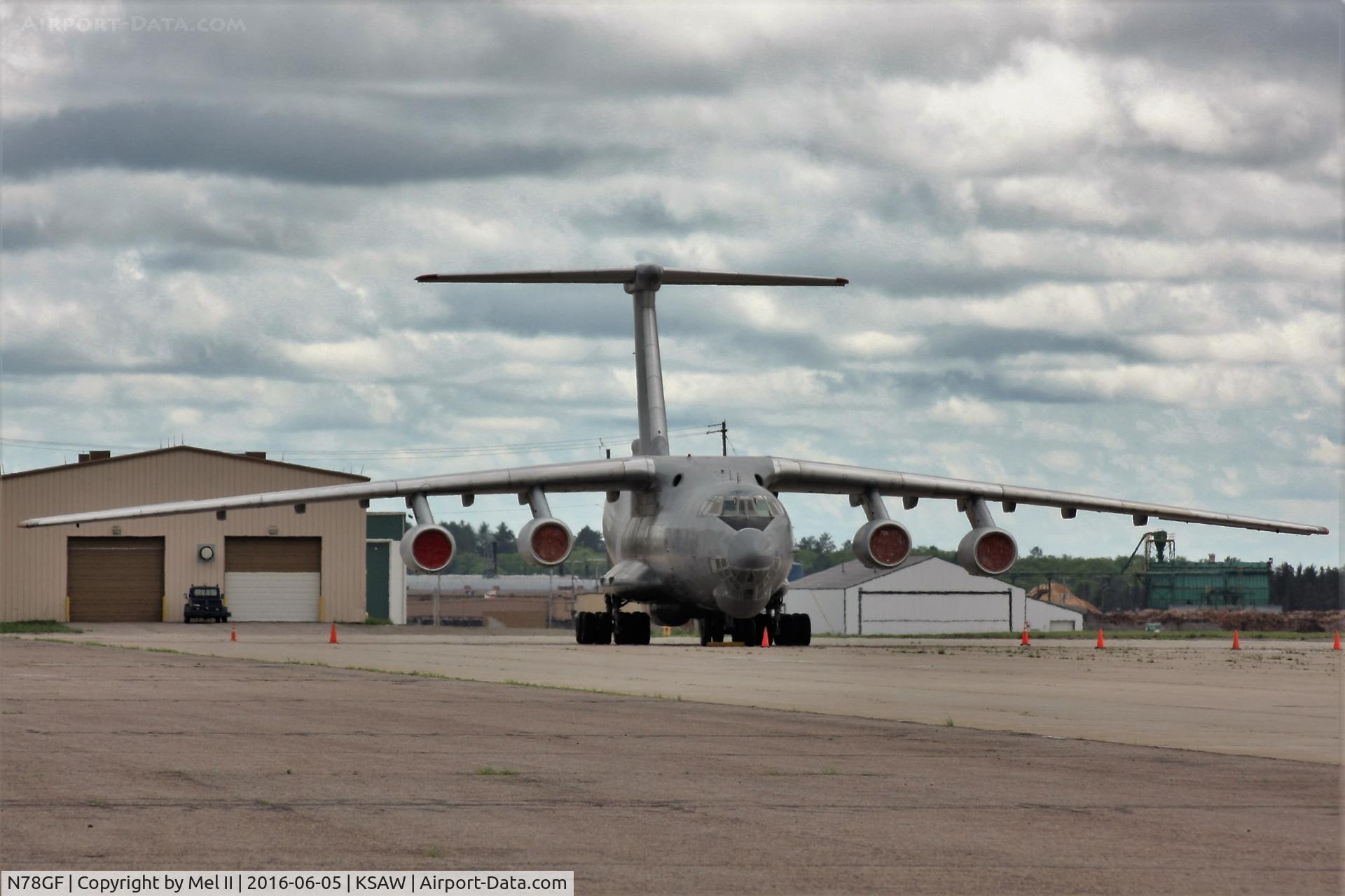 N78GF, 1988 Ilyushin IL 78 C/N 0083485558, Parked