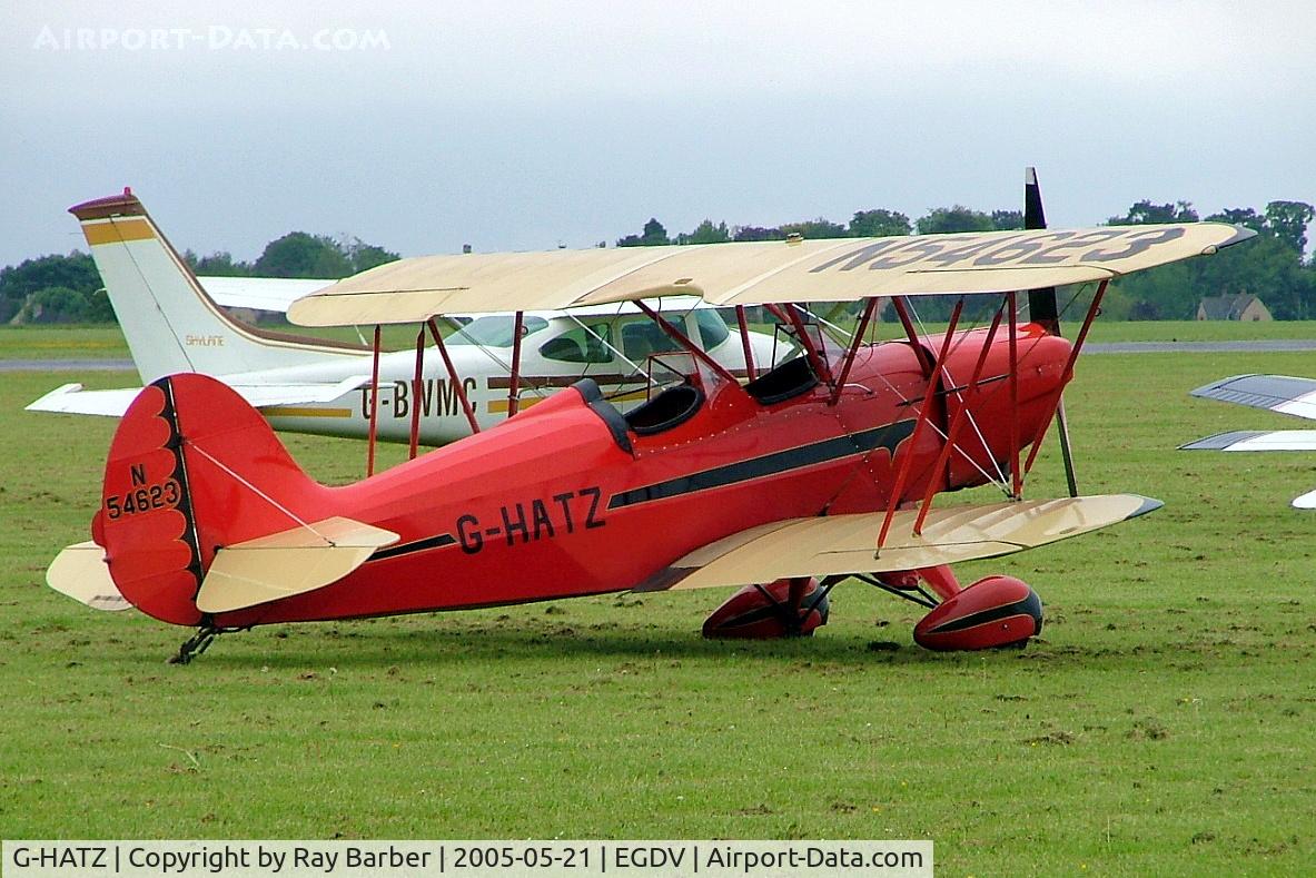 G-HATZ, 1981 Hatz CB-1 C/N 17, Hatz CB-1 [17] Hullavington~G 21/05/2005