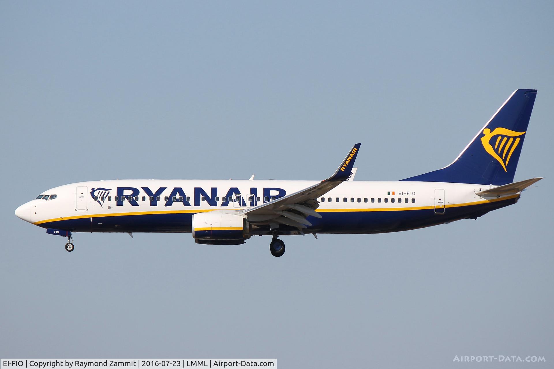 EI-FIO, 2015 Boeing 737-8AS C/N 61579, B737-800 EI-FIO Ryanair