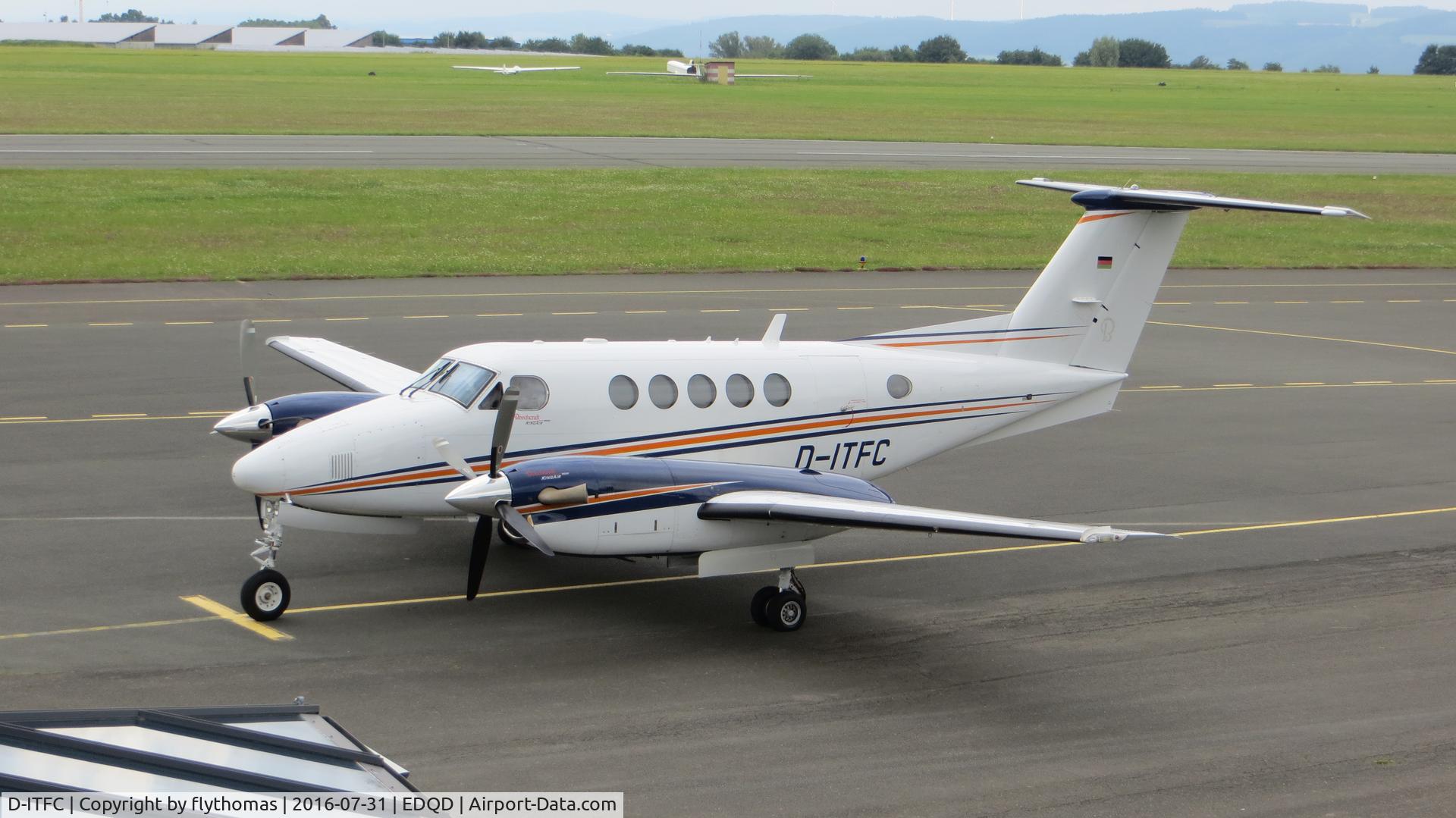D-ITFC, 2007 Raytheon B200 King Air C/N BB-1973, D-ITFC Bayreuth Airport