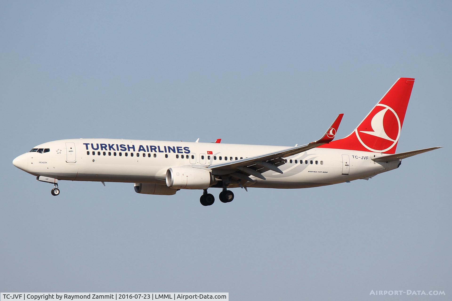 TC-JVF, 2014 Boeing 737-8F2 C/N 42008/4934, B737-800 TC-JVF Turkish Airlines