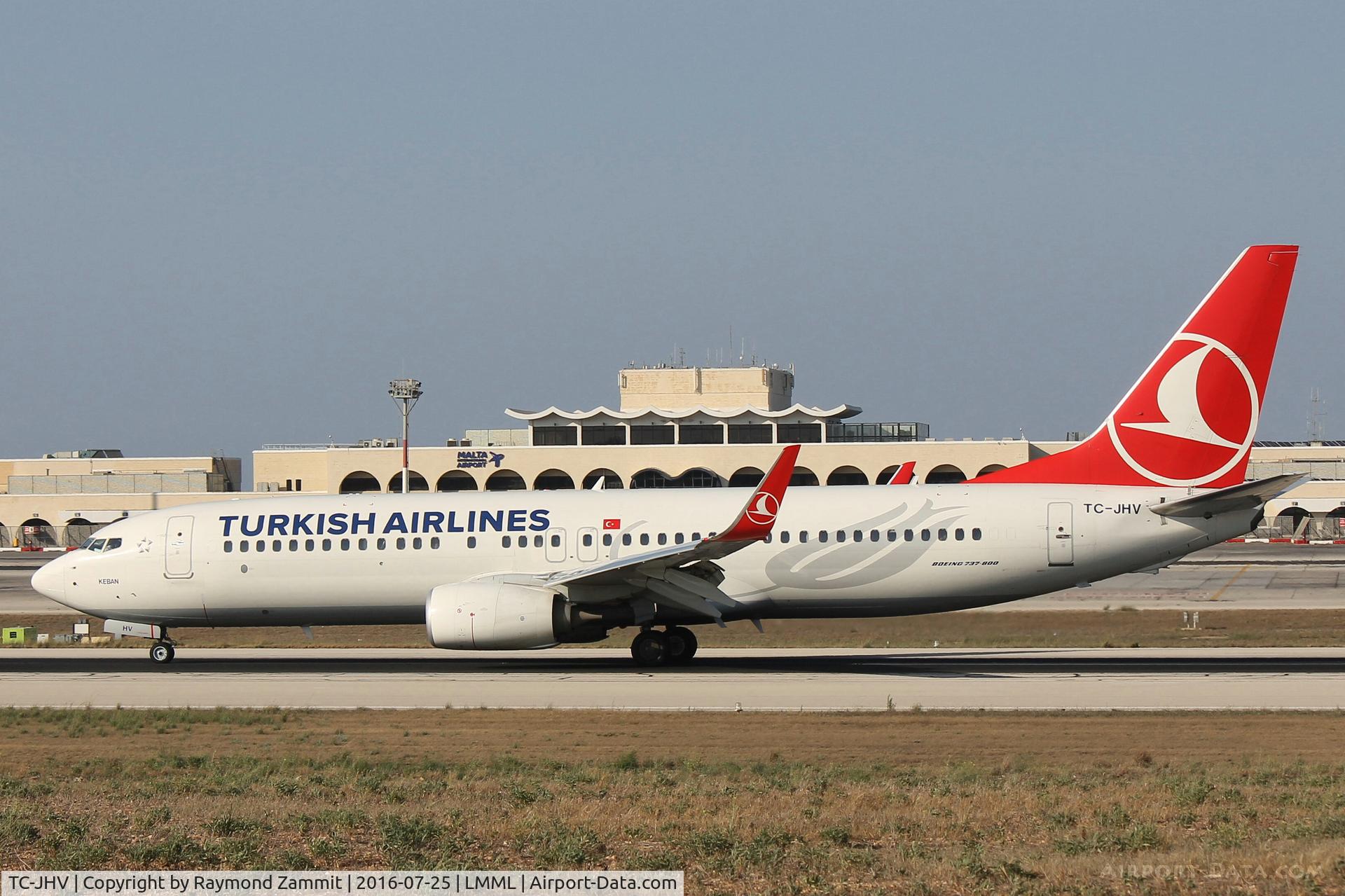 TC-JHV, 2014 Boeing 737-8F2 C/N 40992, B737-800 TC-JHV Turkish Airlines