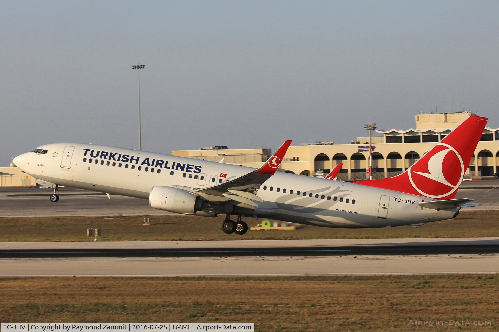 TC-JHV, 2014 Boeing 737-8F2 C/N 40992, B737-800 TC-JHV Turkish Airlines