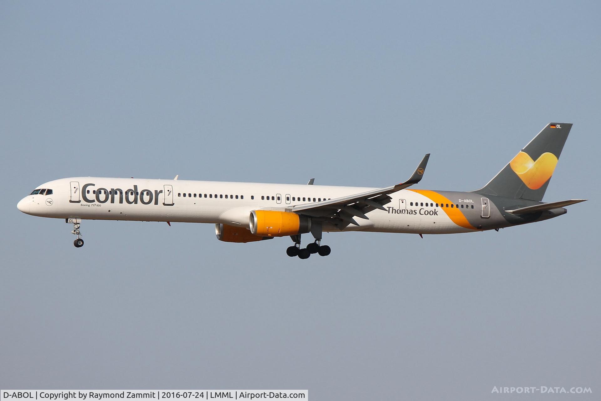 D-ABOL, 2000 Boeing 757-330 C/N 29021, B757 D-ABOL Condor