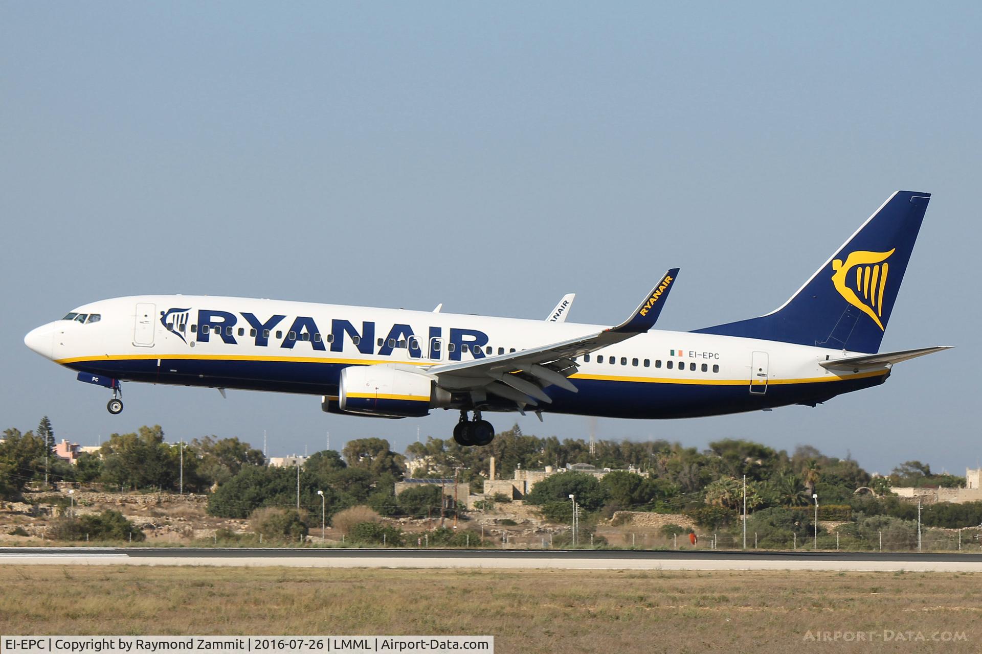 EI-EPC, 2011 Boeing 737-8AS C/N 40312, B737-800 EI-EPC Ryanair