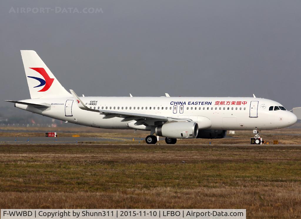 F-WWBD, 2015 Airbus A320-232 C/N 6854, C/n 6854 - To be B-8276