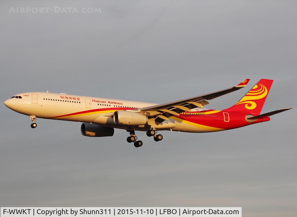 F-WWKT, 2015 Airbus A330-343 C/N 1686, C/n 1686 - To be B-8118
