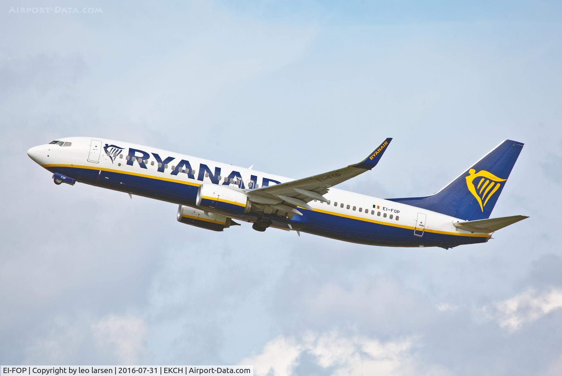 EI-FOP, 2016 Boeing 737-8AS C/N 44723, Copenhagen 31.7.16