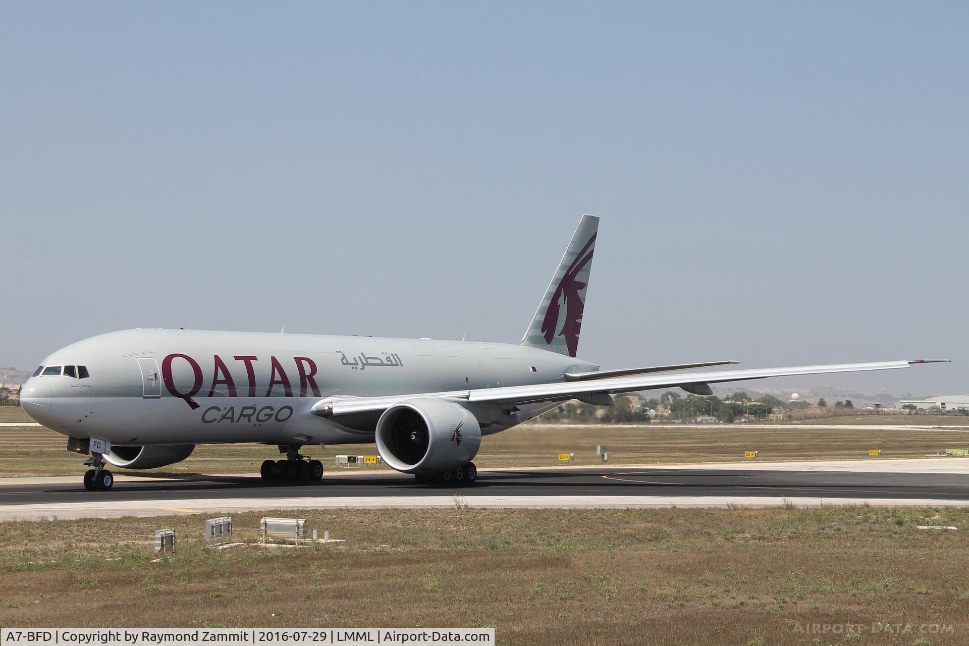 A7-BFD, 2012 Boeing 777-FDZ C/N 41427, B777 A7-BFD Qatar Cargo