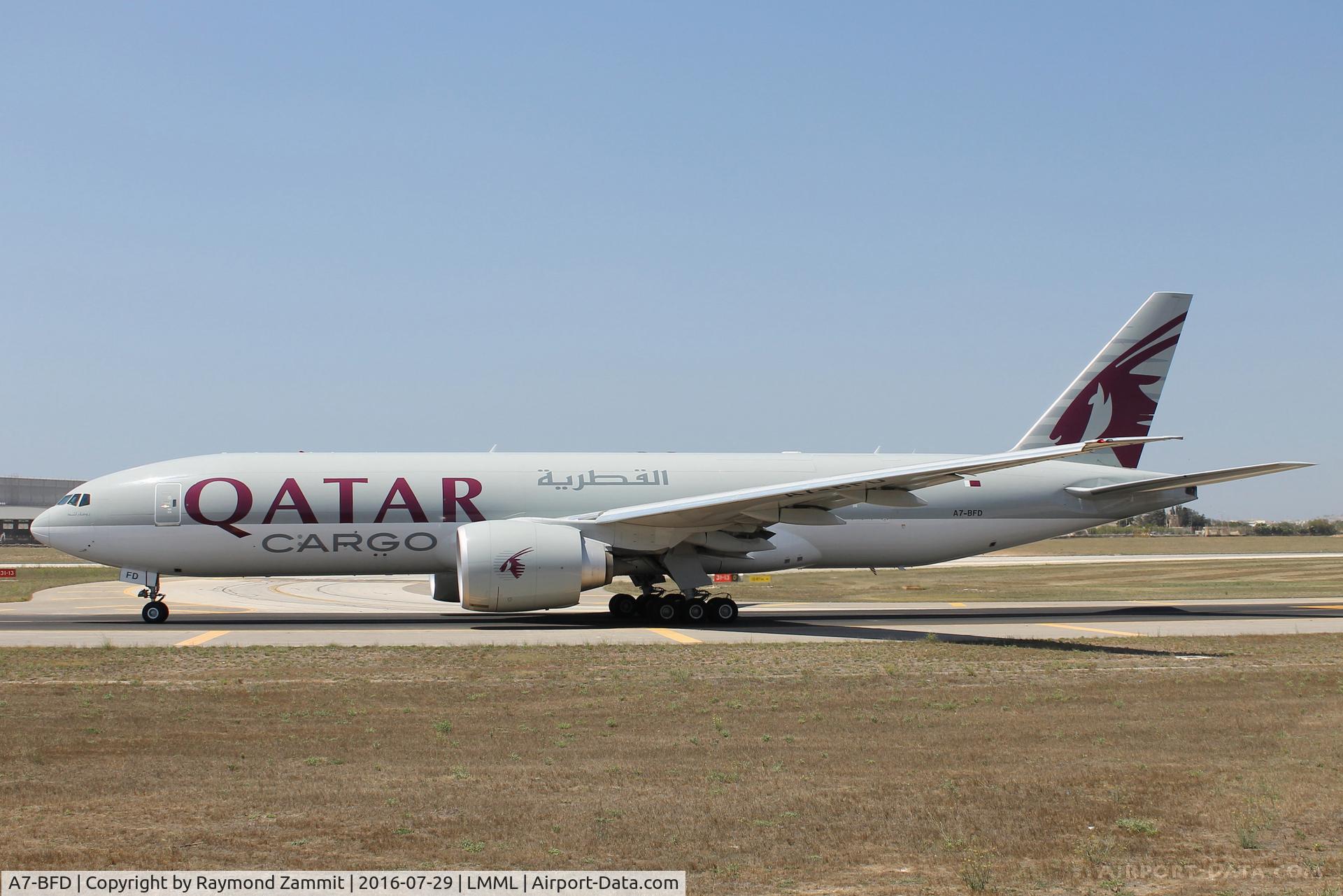 A7-BFD, 2012 Boeing 777-FDZ C/N 41427, B777 A7-BFD Qatar Cargo