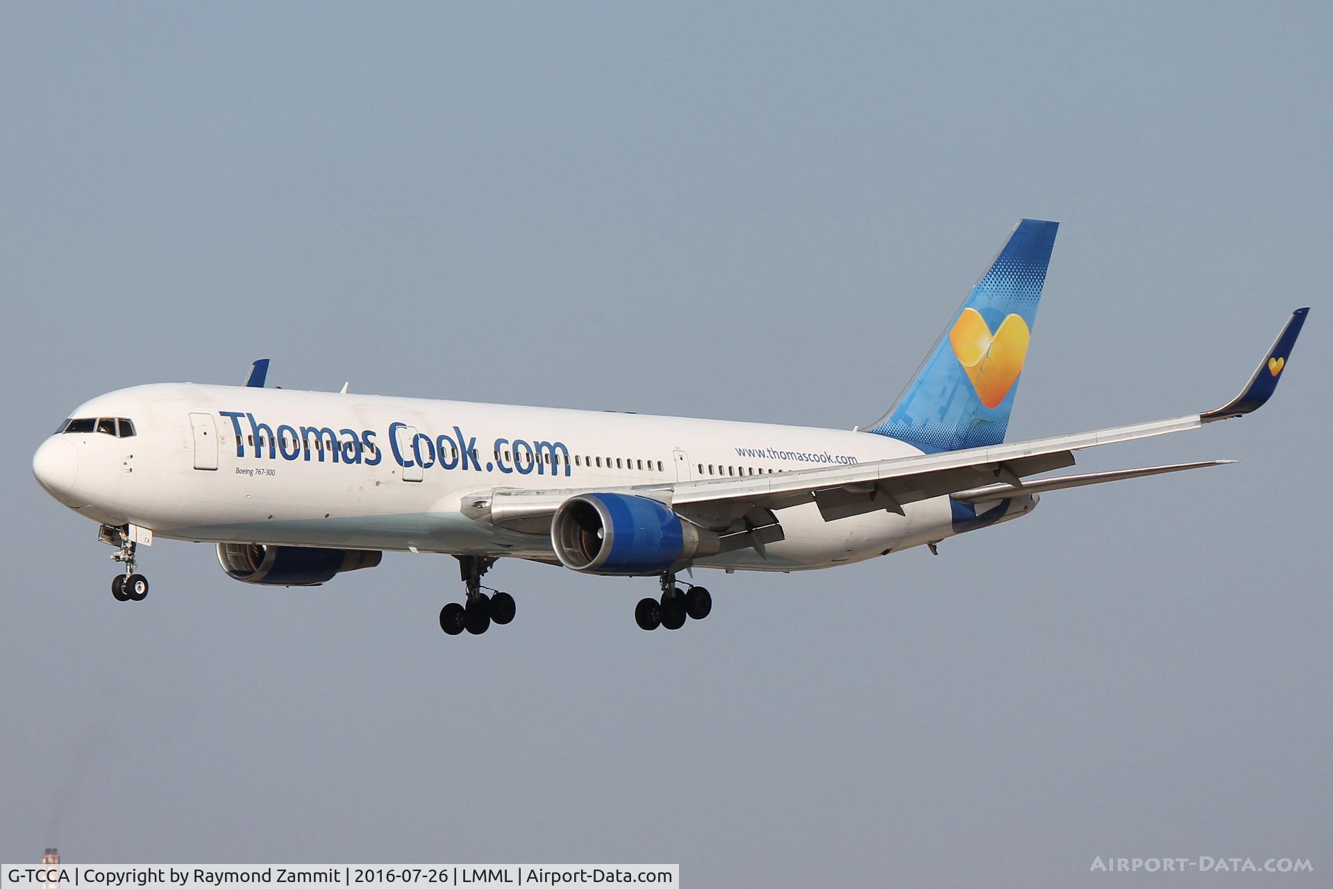 G-TCCA, 1994 Boeing 767-31K C/N 27205, B767 G-TCCA Thomas Cook Airlines