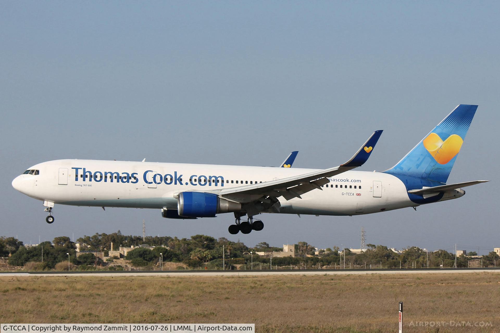 G-TCCA, 1994 Boeing 767-31K C/N 27205, B767 G-TCCA Thomas Cook Airlines