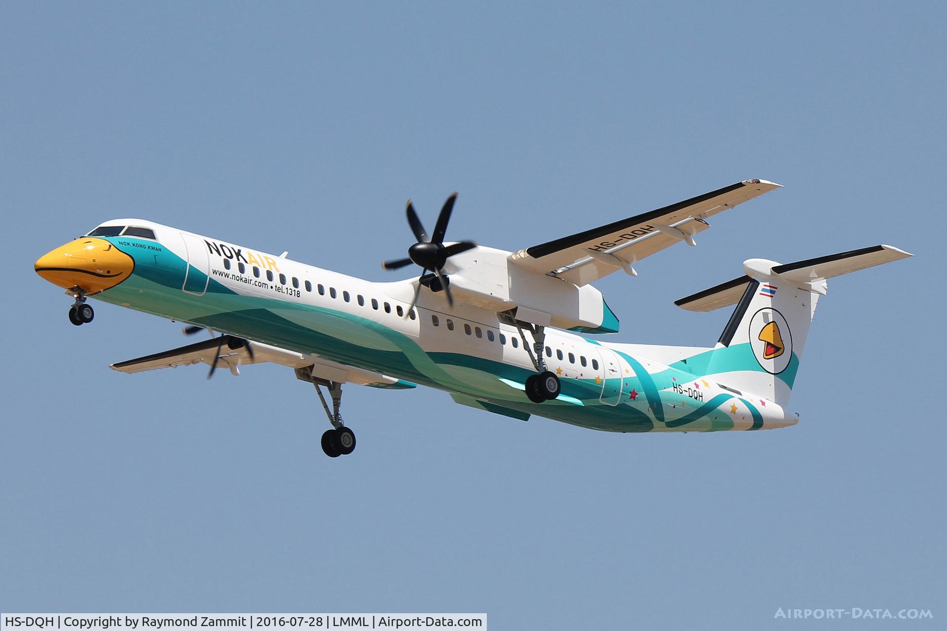 HS-DQH, 2016 De Havilland Canada DHC-8 402Q Dash 8 C/N 4530, DHC-8 HS-DQH Nok Air
