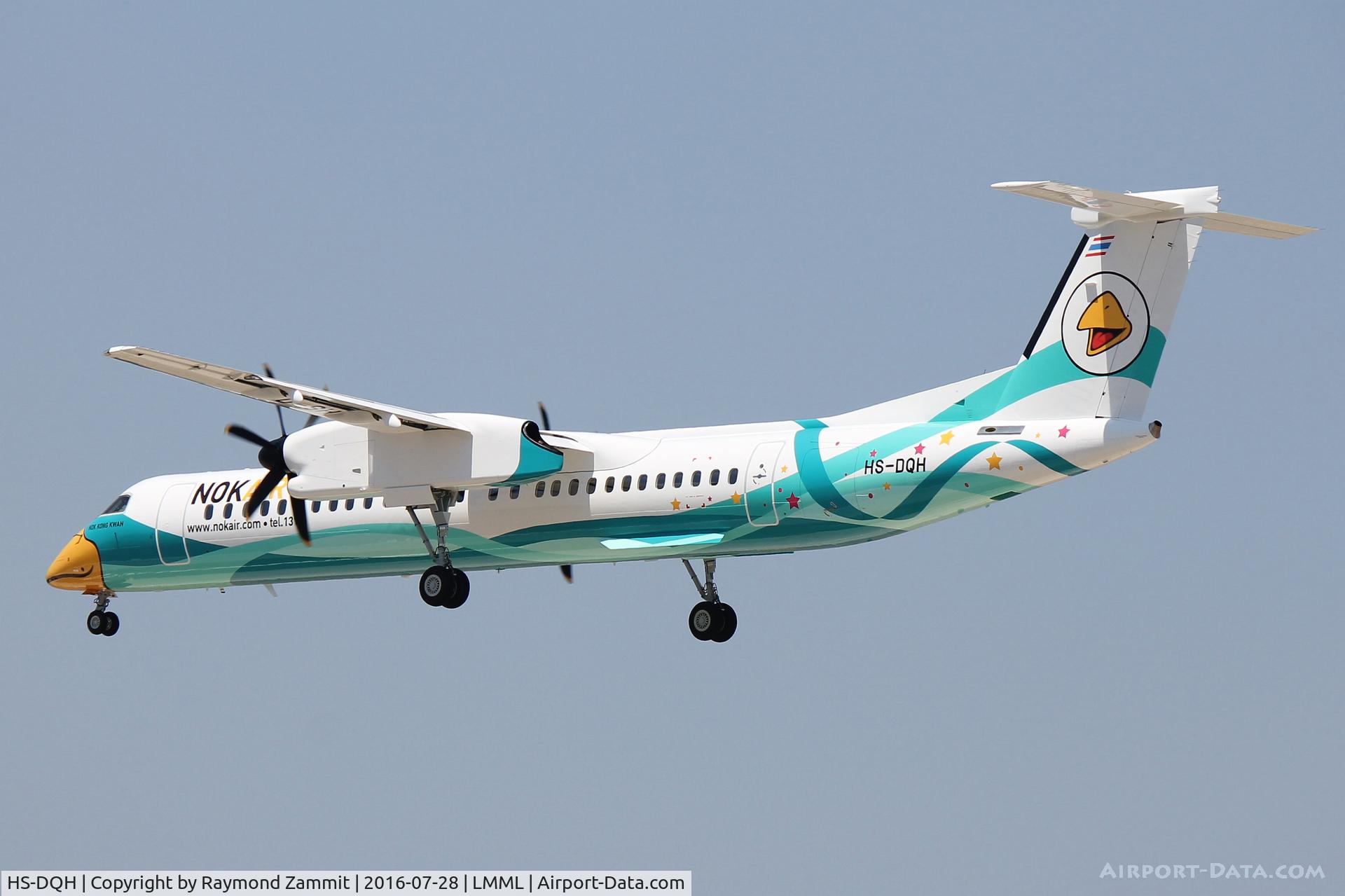 HS-DQH, 2016 De Havilland Canada DHC-8 402Q Dash 8 C/N 4530, DHC-8 HS-DHQ Nok Air