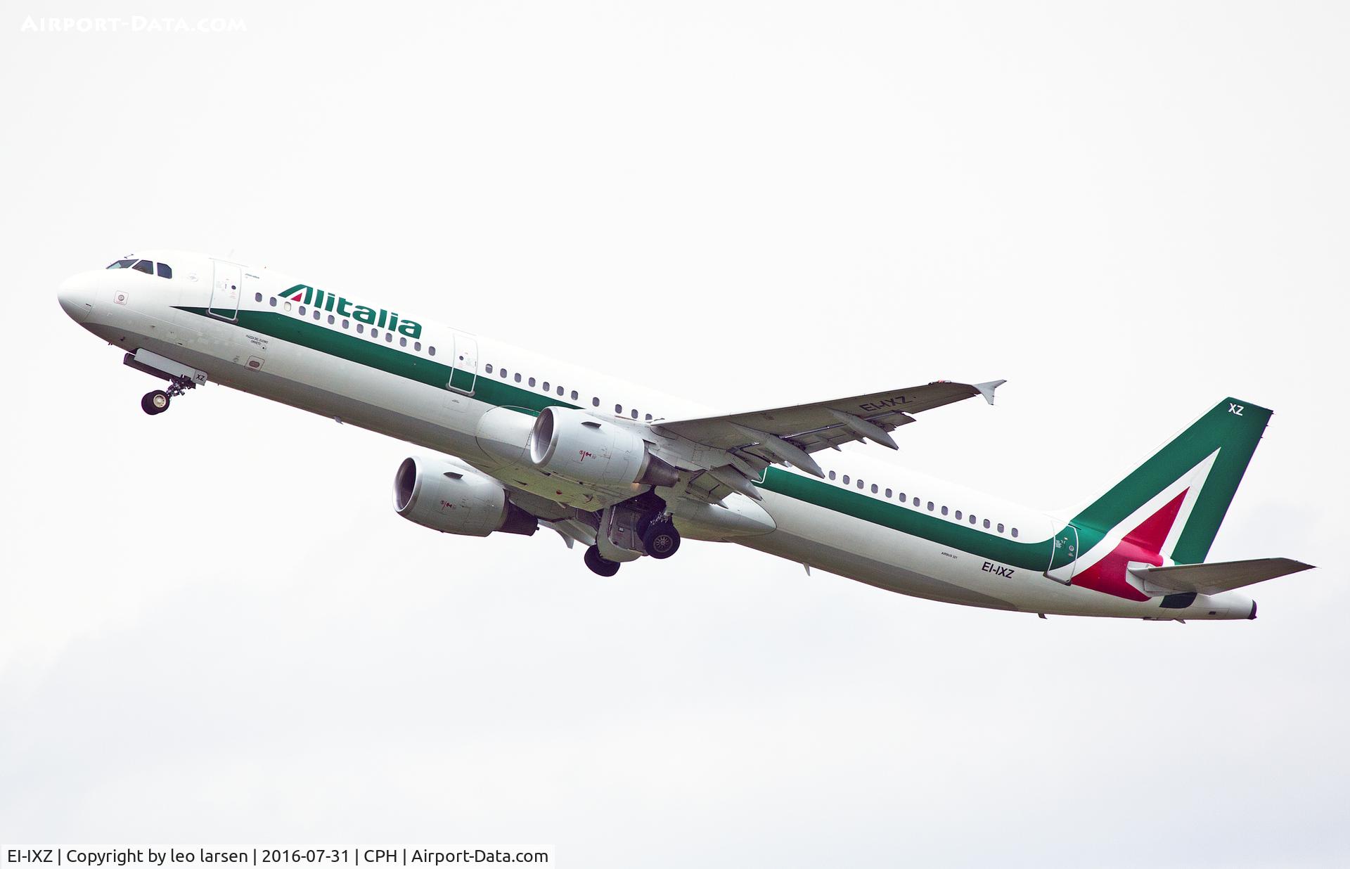 EI-IXZ, 1998 Airbus A321-112 C/N 848, Copenhagen 31.7.16