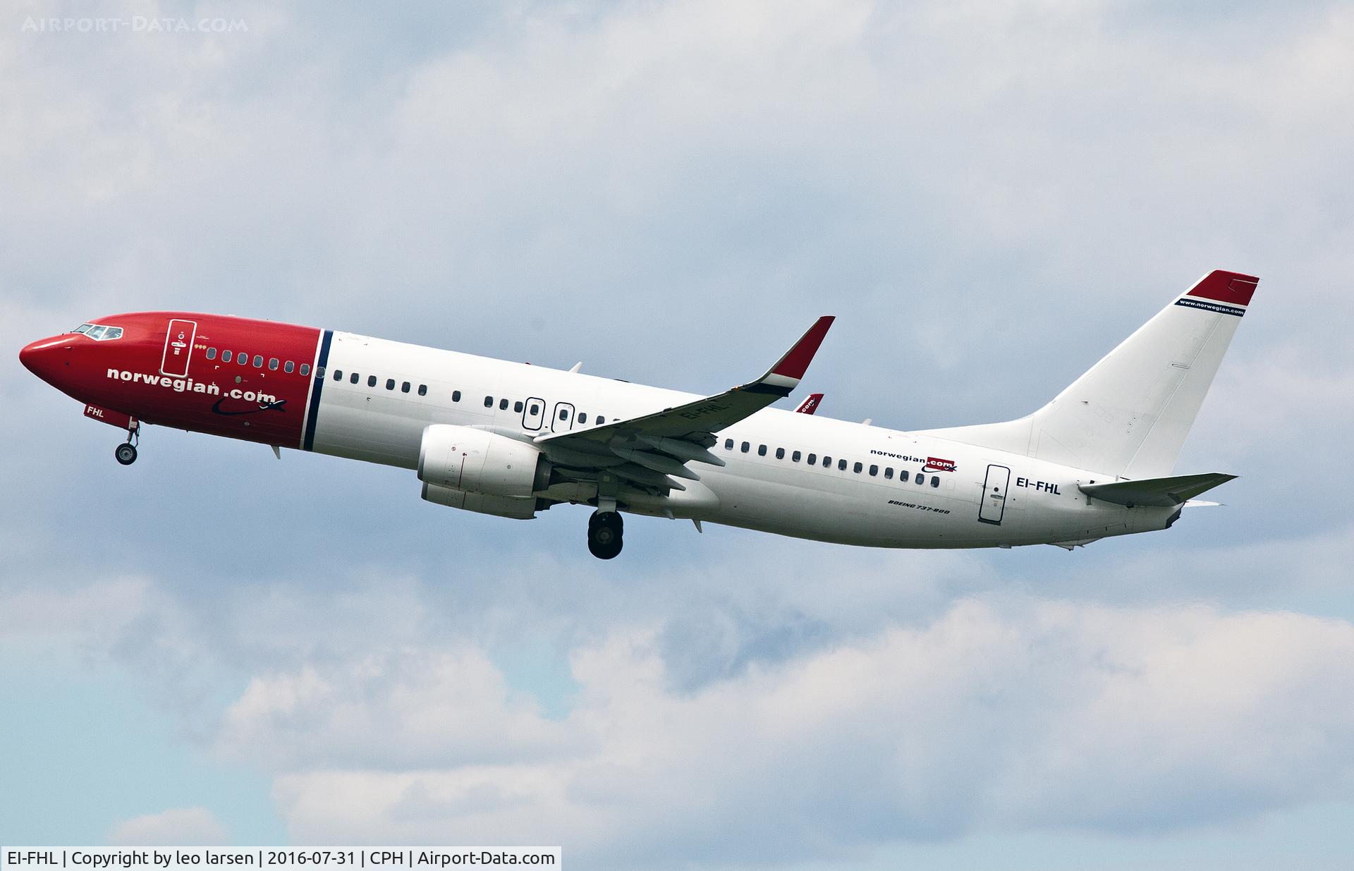 EI-FHL, 2015 Boeing 737-8JP C/N 42078, Copenhagen 31.7.16
