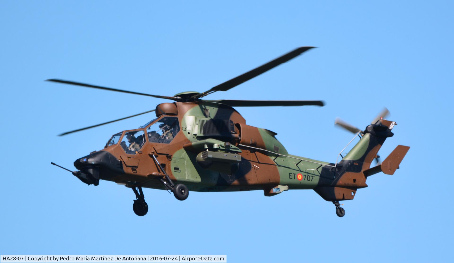HA28-07, Eurocopter EC-665 Tigre HAD C/N 5002/HADE02, Gijón - España
