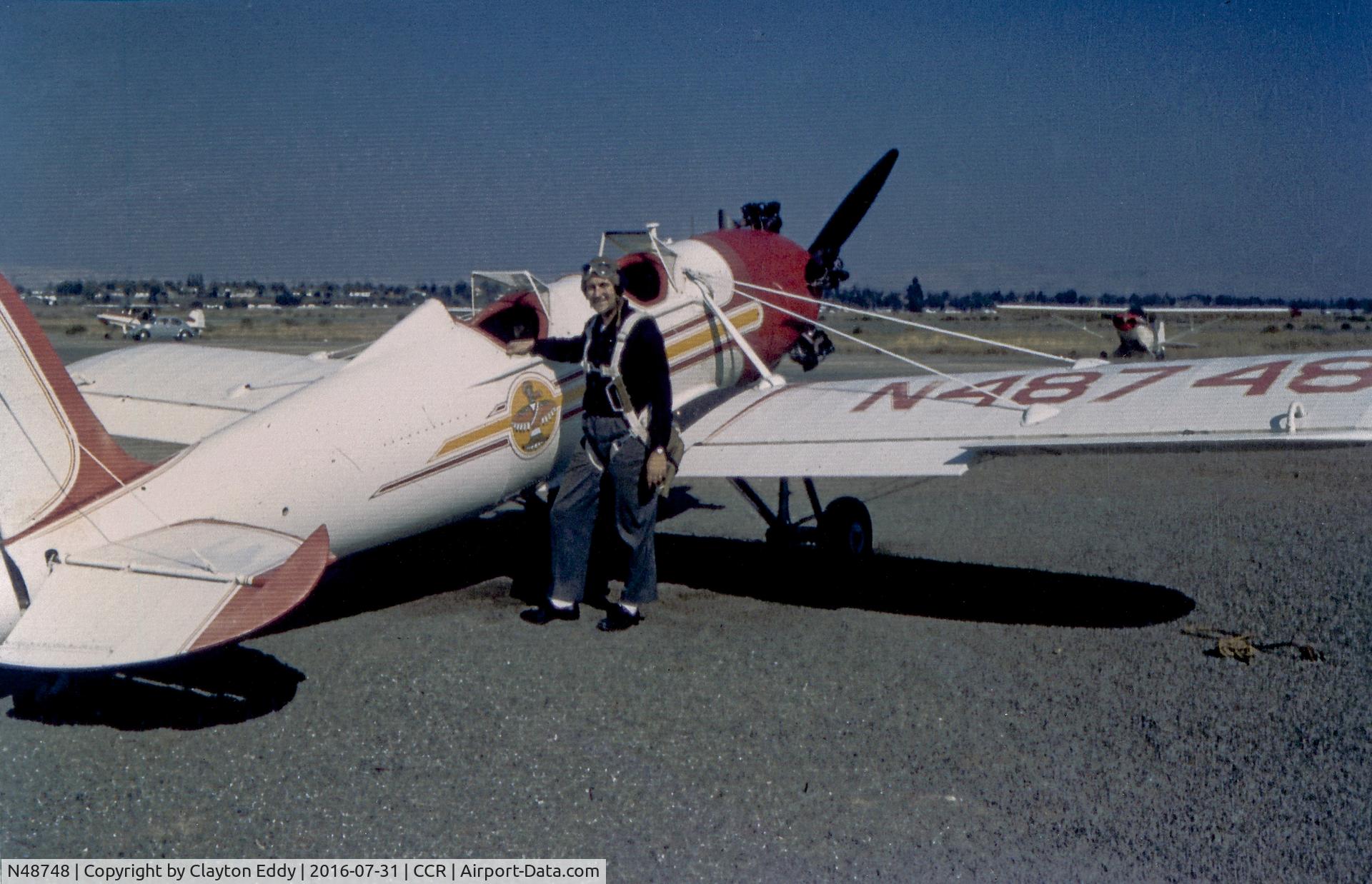 N48748, 1955 Ryan Aeronautical ST3KR C/N 1683, N48748 likely at Concord Airport California.