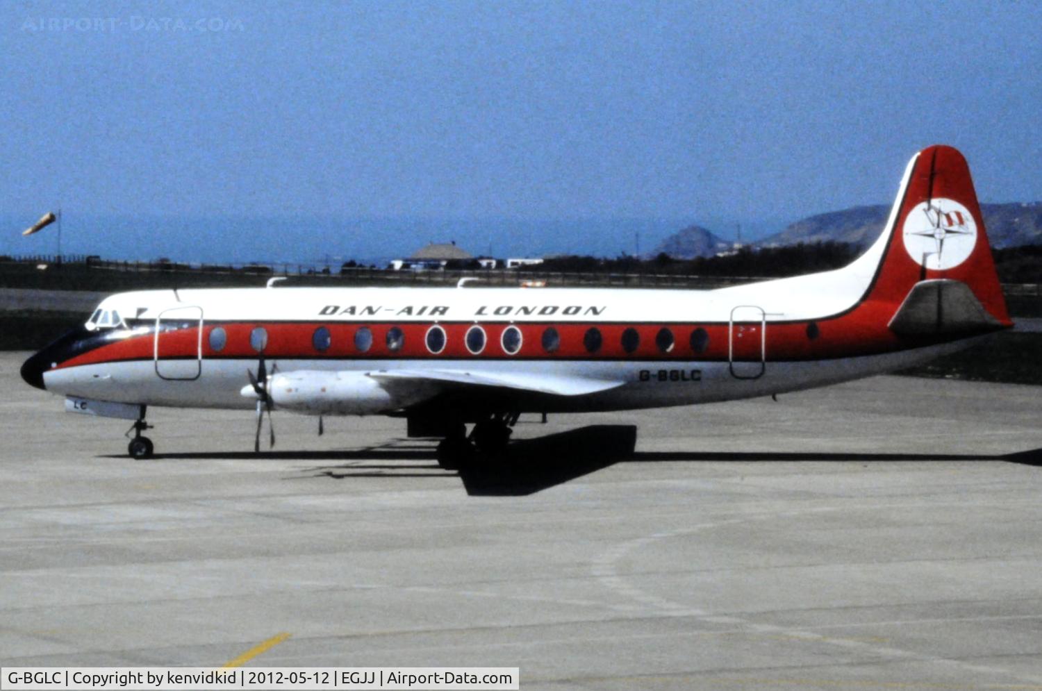 G-BGLC, 1959 Vickers Viscount 816 C/N 436, Dan Air