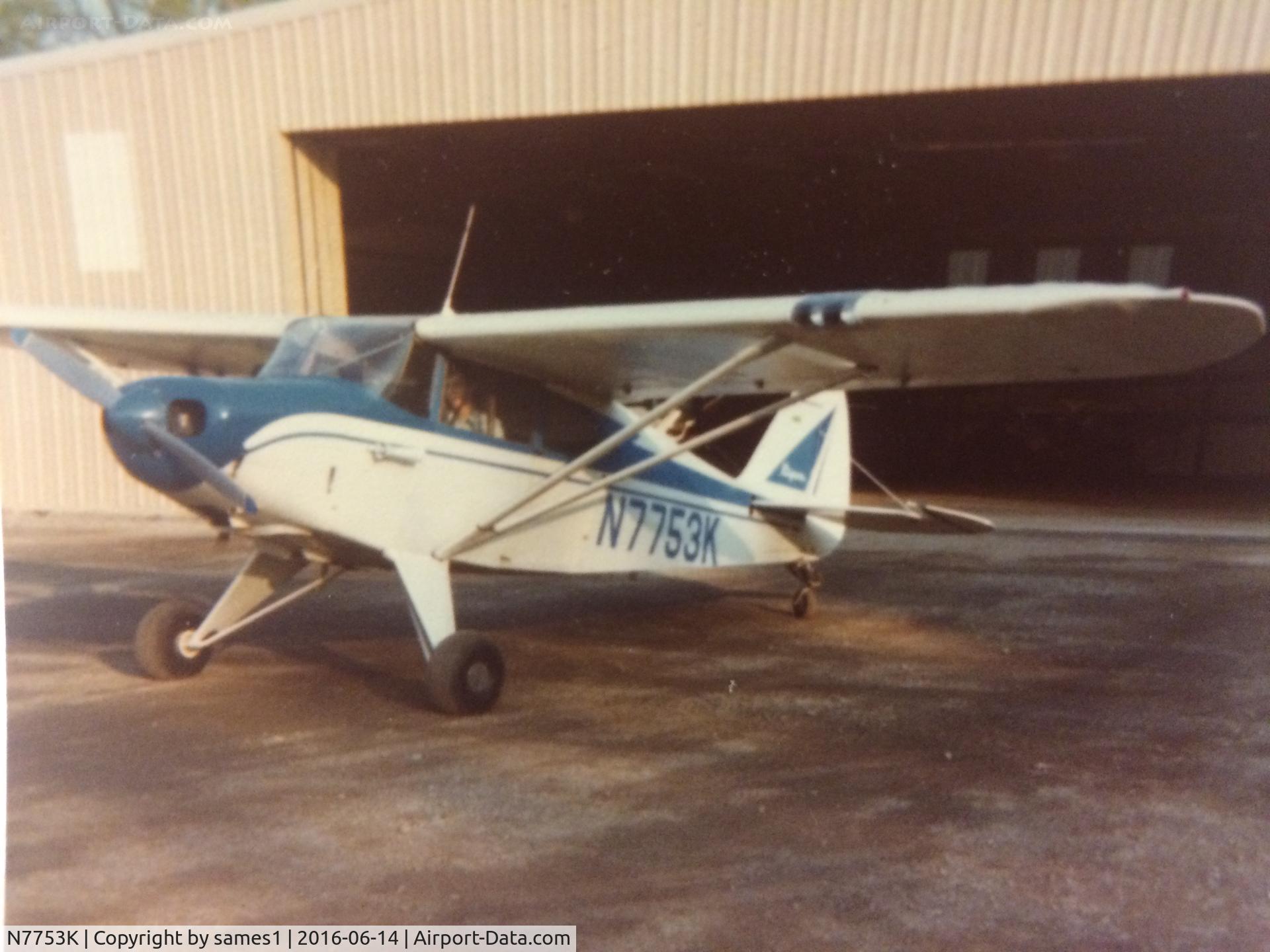 N7753K, 1950 Piper PA-20 Pacer C/N 20-570, Circa 1977