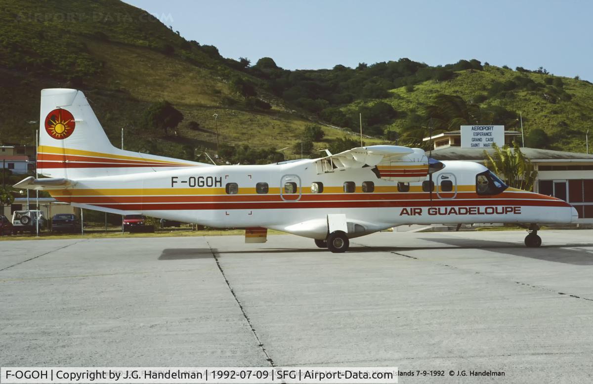 F-OGOH, 1989 Dornier 228-202 C/N 8173, At Grand Case St. Martin FVI