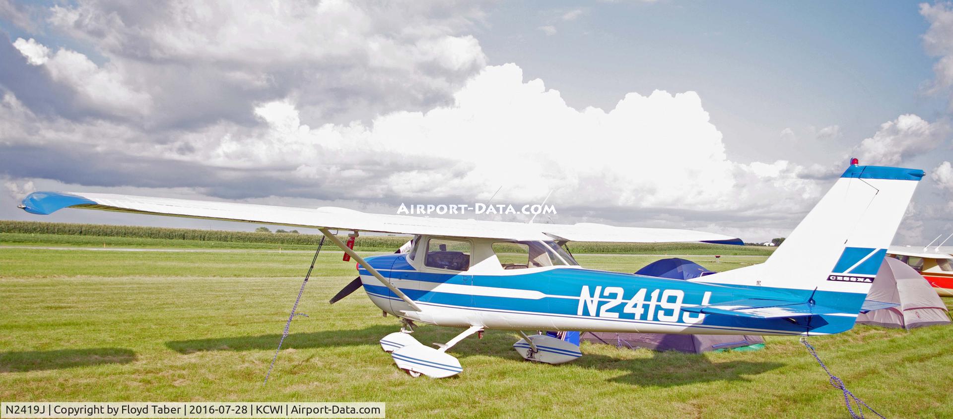 N2419J, 1966 Cessna 150G C/N 15065519, CESSNA 150 FLY IN