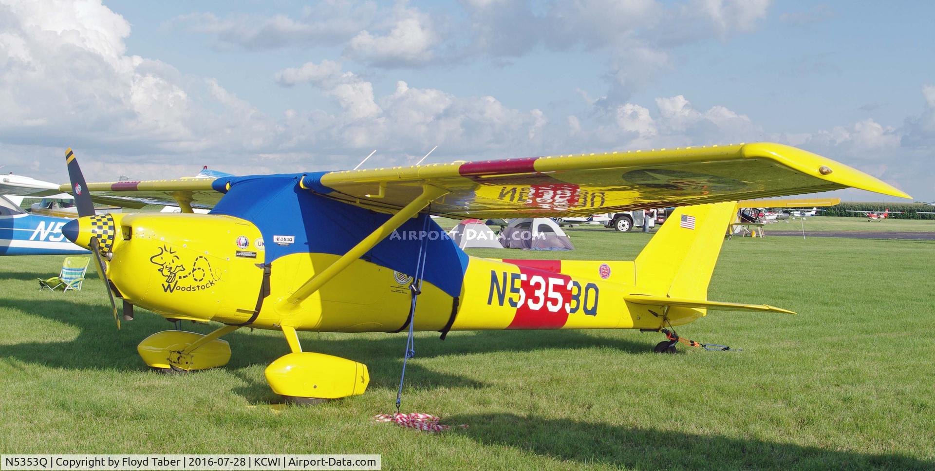 N5353Q, 1972 Cessna 150L C/N 15073253, CESSNA 150 FLY IN
