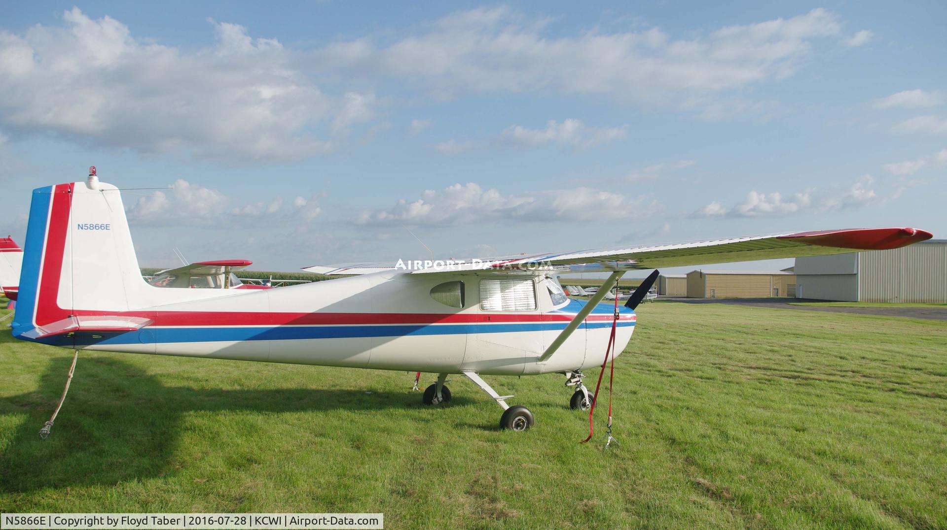 N5866E, 1959 Cessna 150 C/N 17366, CESSNA 150 FLY IN