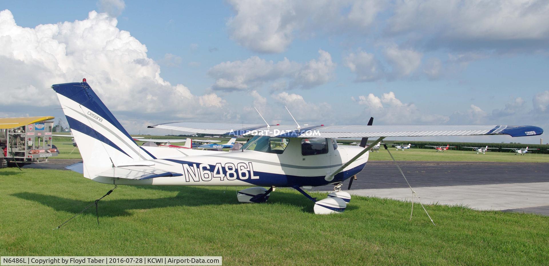 N6486L, 1980 Cessna 152 C/N 15284414, CESSNA 150 FLY IN