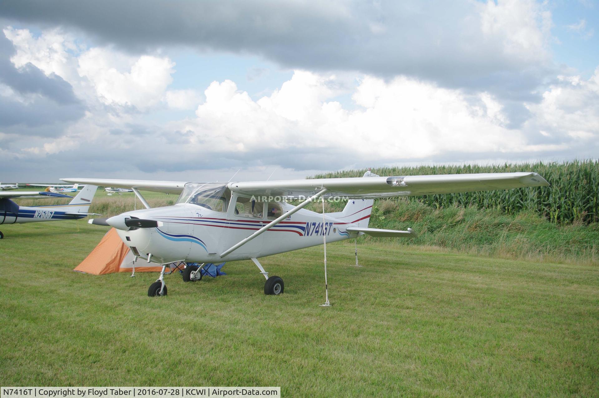 N7416T, 1959 Cessna 172A C/N 47016, CESSNA 150 FLY IN
