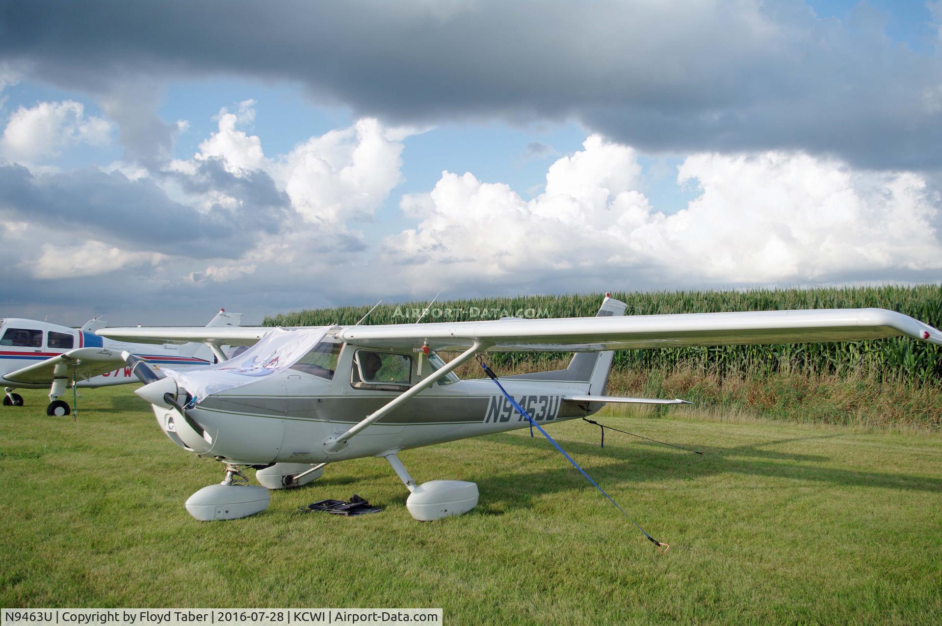 N9463U, 1976 Cessna 150M C/N 15078411, CESSNA 150 FLY IN