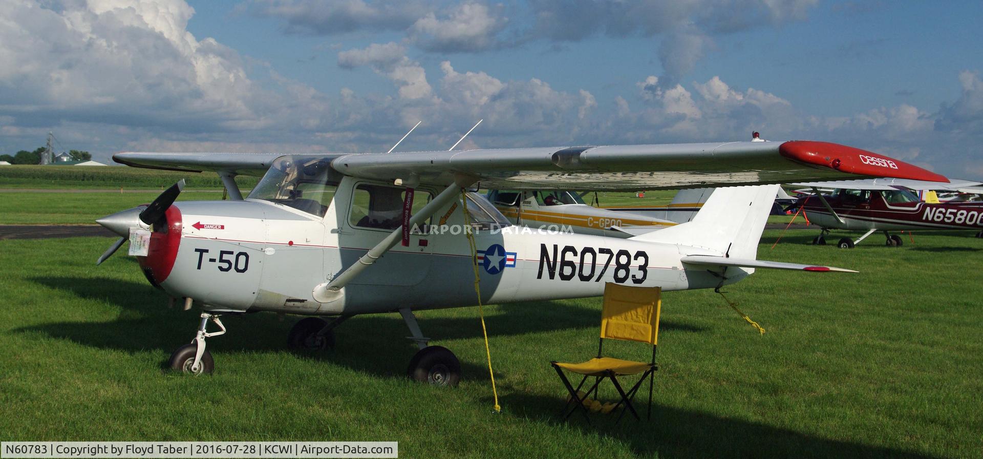 N60783, 1969 Cessna 150J C/N 15070576, CESSNA 150 FLY IN