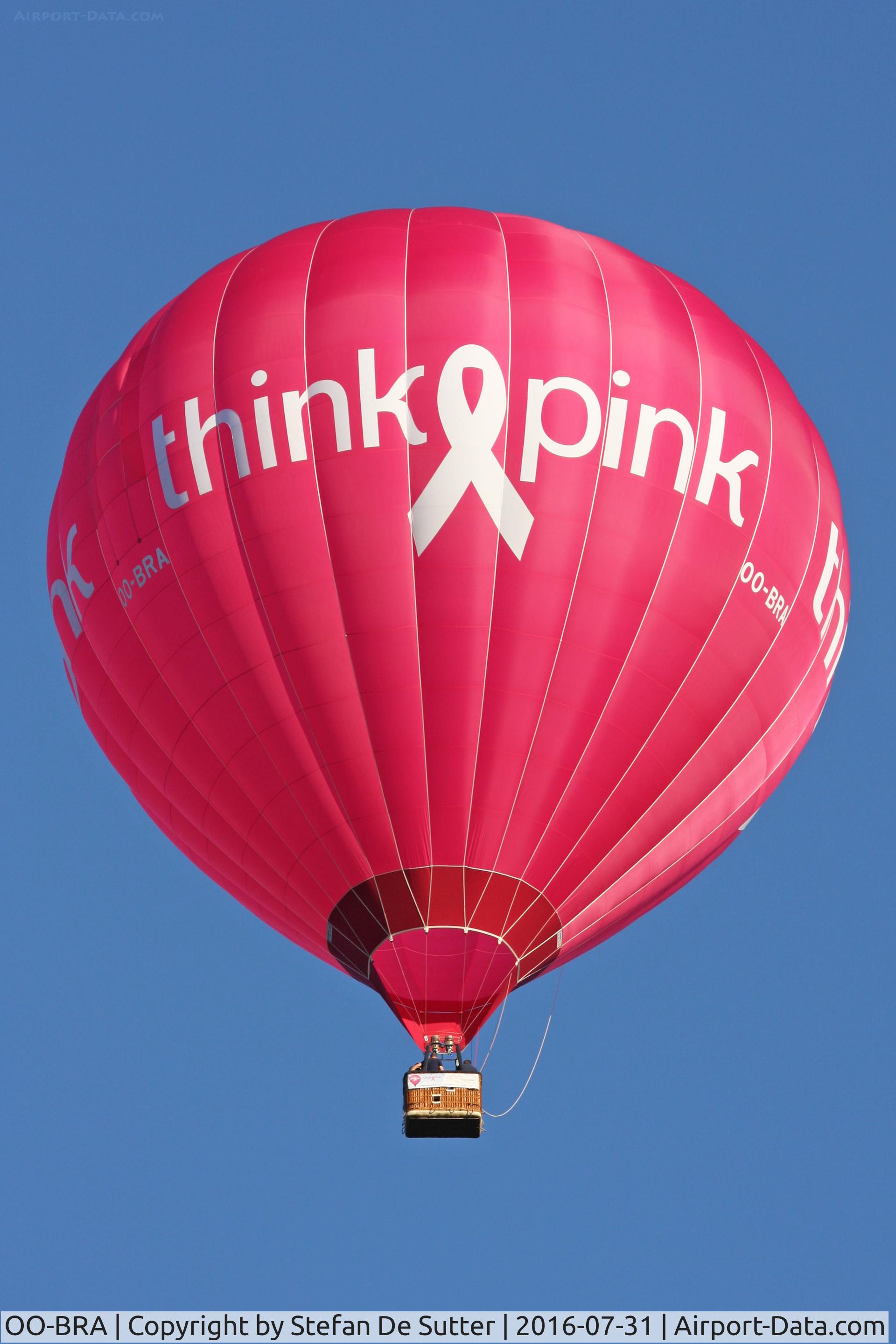 OO-BRA, 2015 Cameron Balloons Z-133 C/N 11960, Balloonmeeting Eeklo 2016