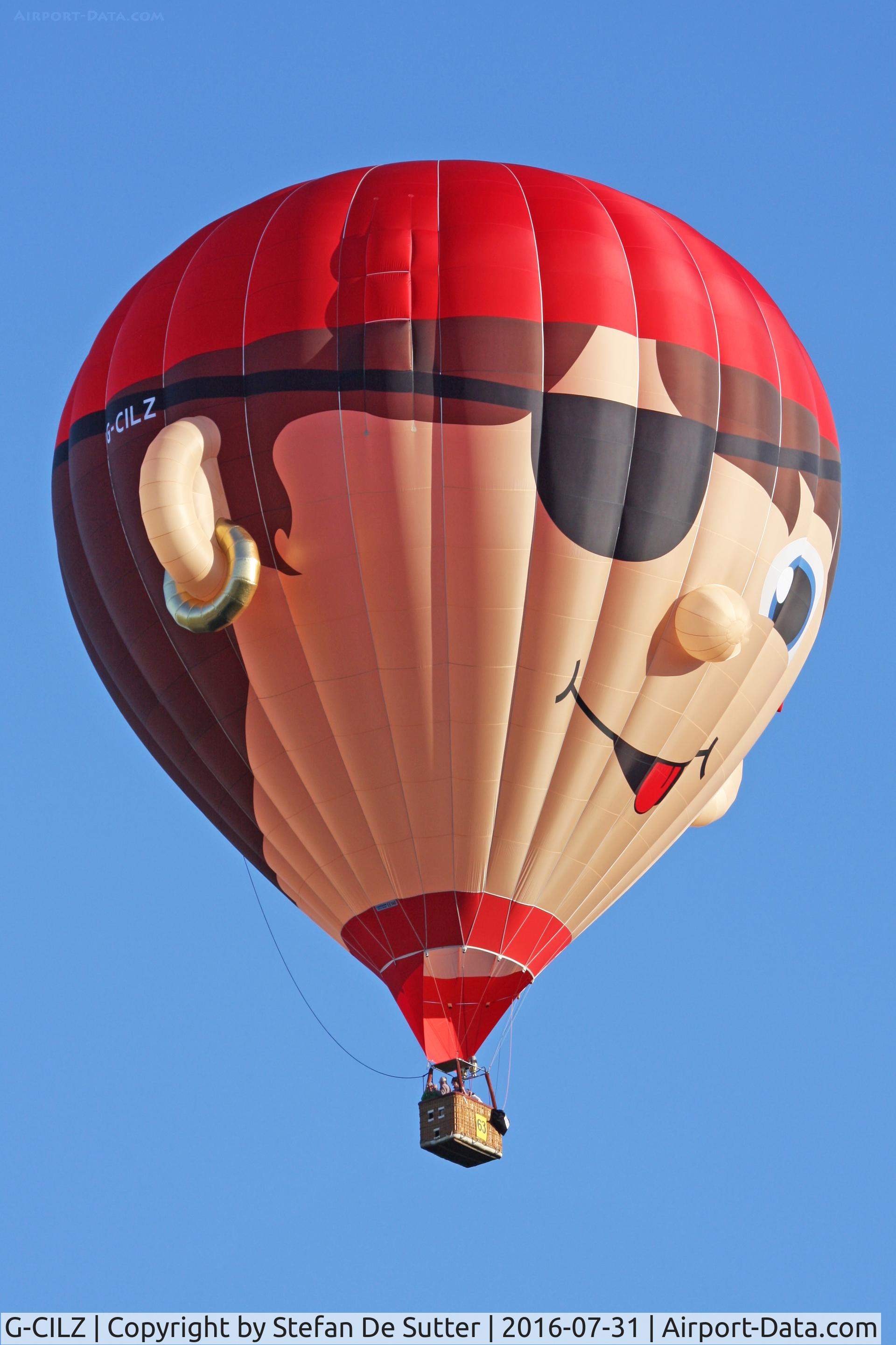 G-CILZ, 2015 Cameron Z-140 C/N 11881, Balloonmeeting Eeklo 2016.