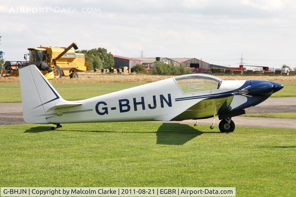 G-BHJN, 1967 Sportavia-Putzer Fournier RF-4D C/N 4021, Sportavia-Putzer Fournier RF-4D at The Real Aeroplane Company's Summer Madness Fly-In, Breighton Airfield, August 21st 2011.