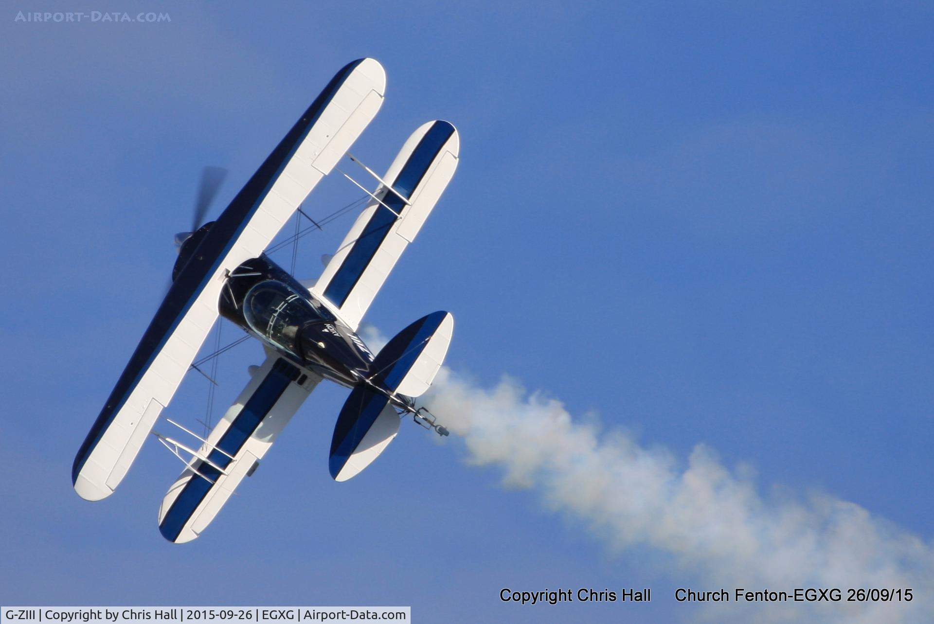 G-ZIII, 1988 Pitts S-2B Special C/N 5151, at the Yorkshire Airshow
