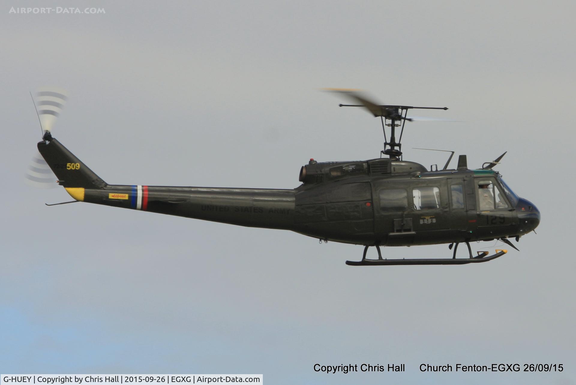 G-HUEY, 1973 Bell UH-1H Iroquois C/N 13560, at the Yorkshire Airshow