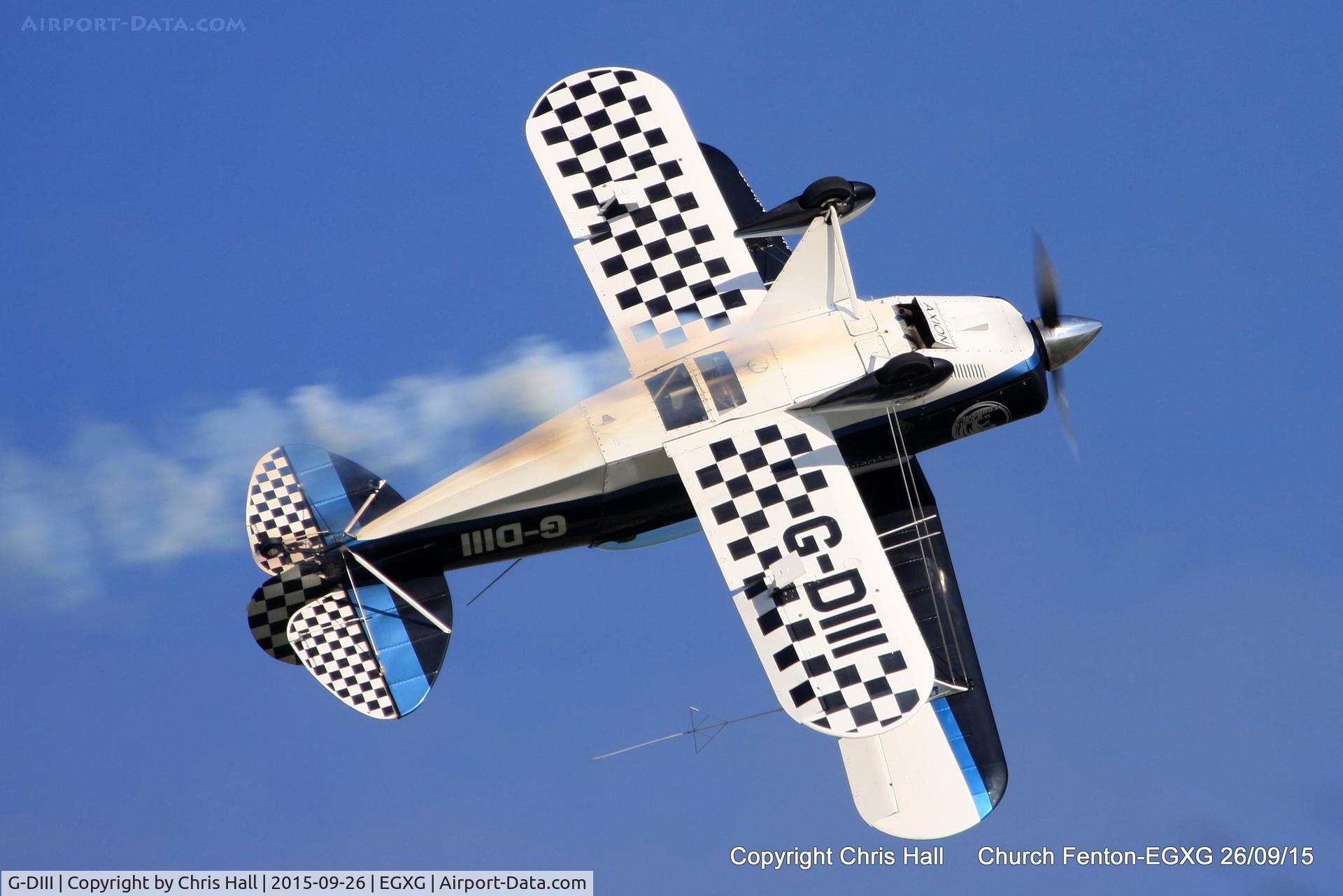 G-DIII, 1989 Christen Pitts S-2B Special C/N 5163, at the Yorkshire Airshow