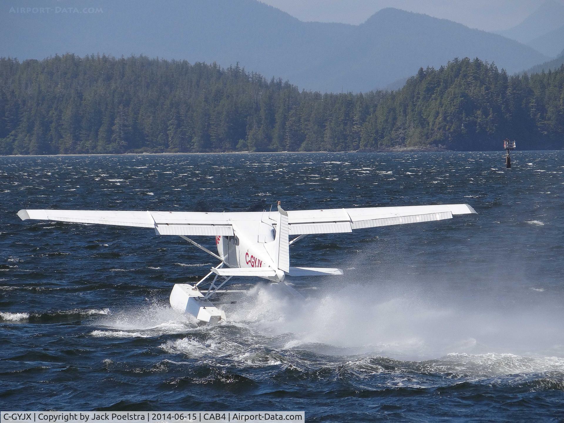 C-GYJX, 1976 Cessna A185F Skywagon 185 C/N 18503187, C.185 of Kenora Air Service    Tofino BC
