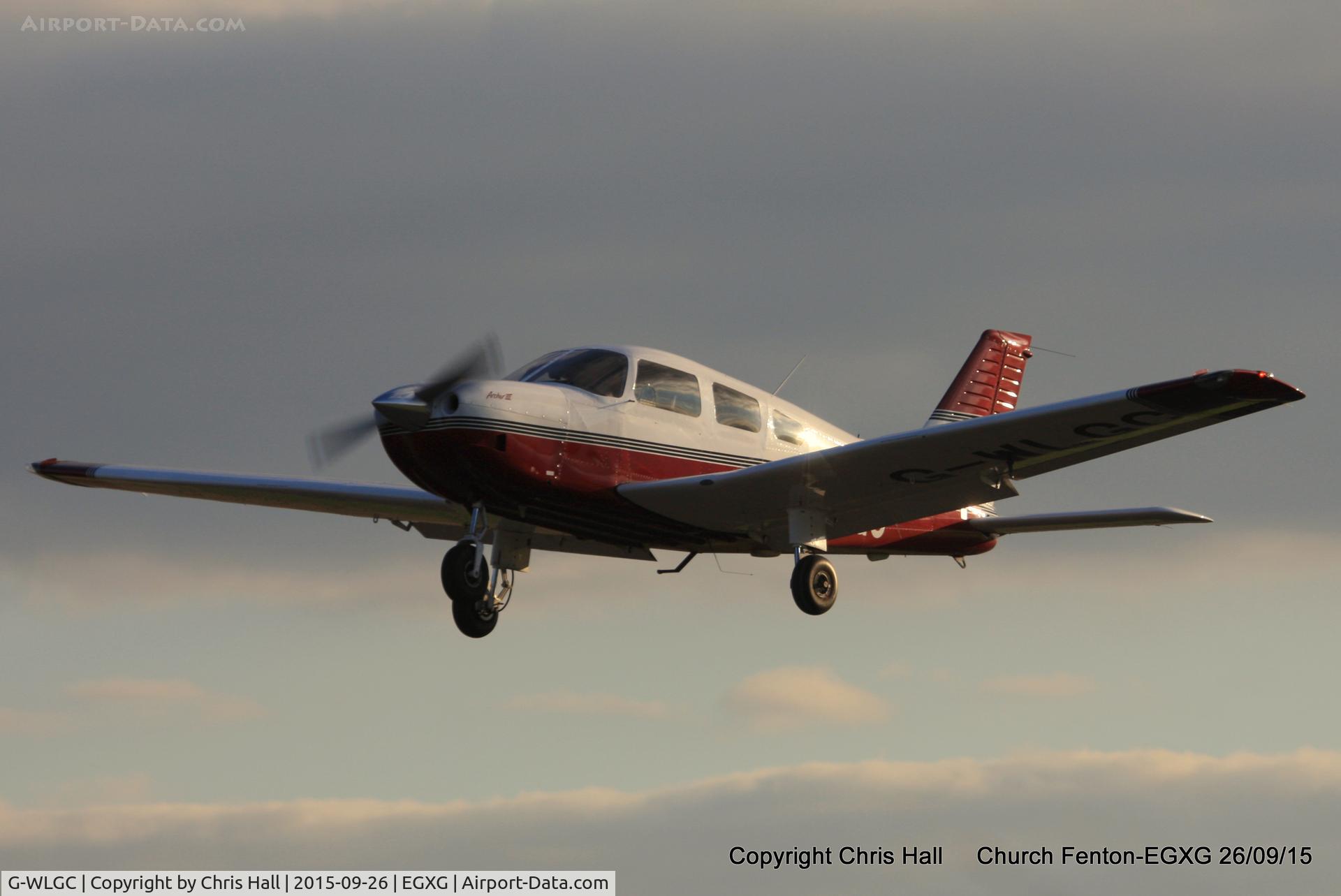 G-WLGC, 2001 Piper PA-28-181 Cherokee Archer III C/N 2843484, at the Yorkshire Airshow