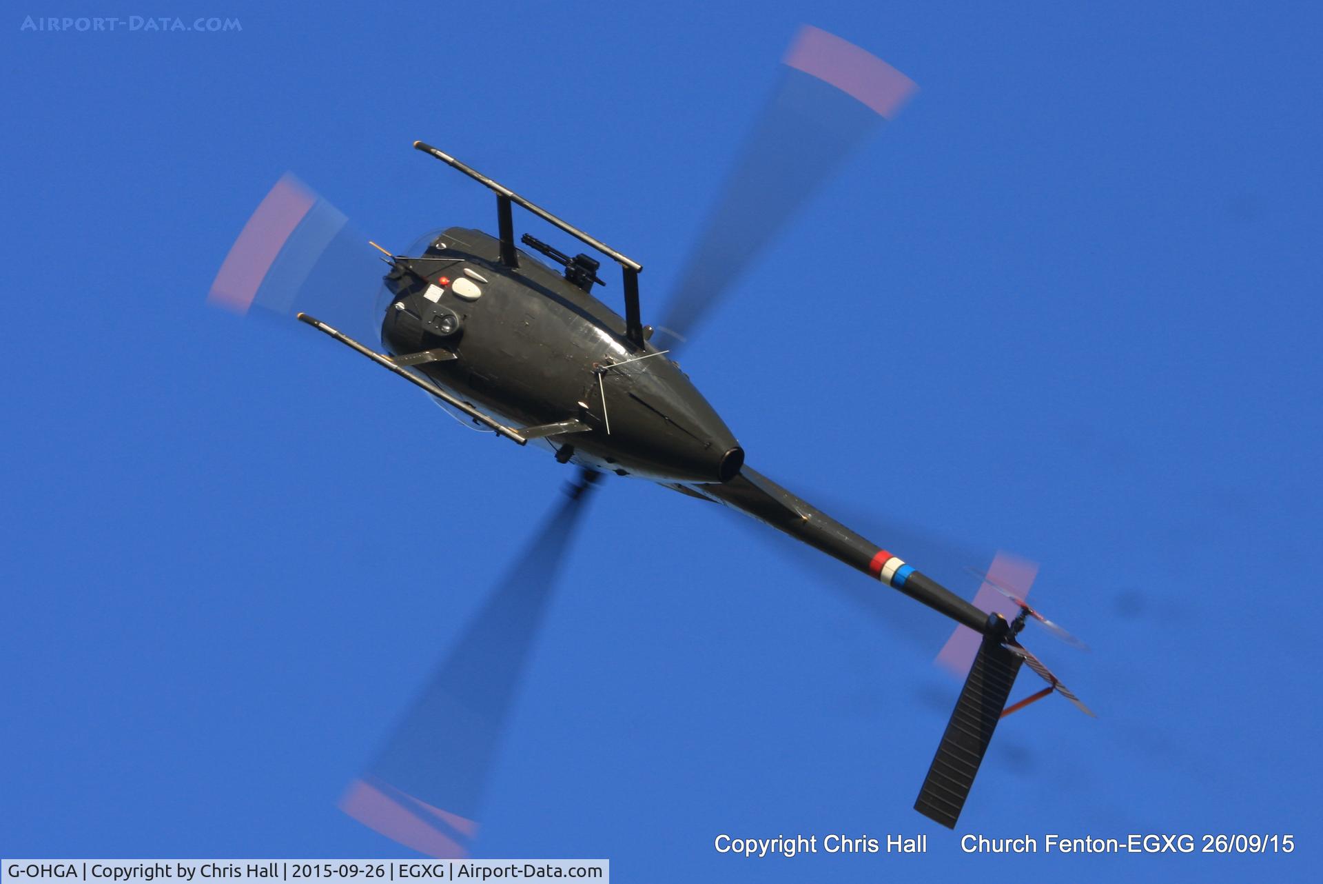 G-OHGA, 1969 Hughes OH-6A Cayuse C/N 1381, at the Yorkshire Airshow