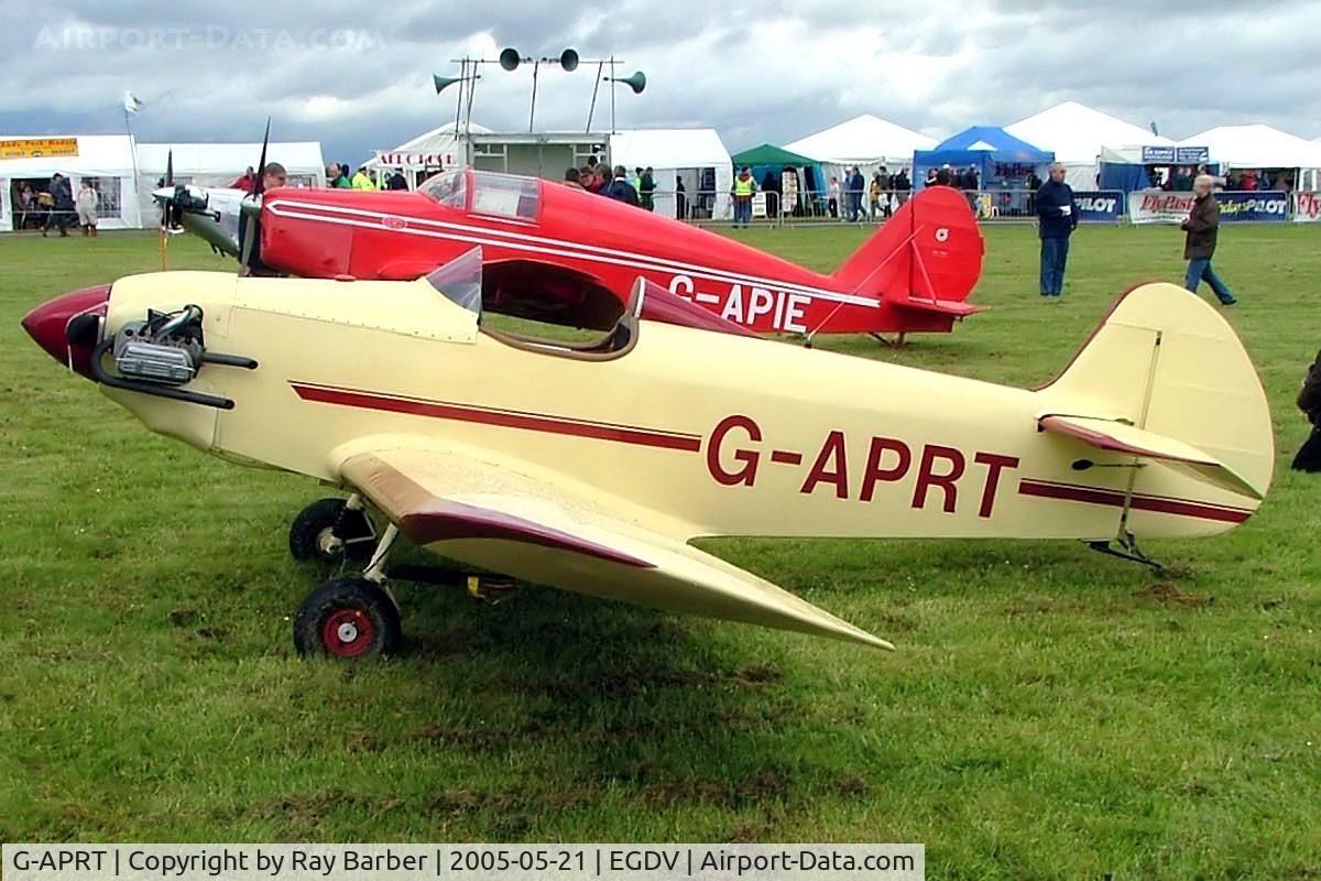 G-APRT, 1959 Taylor JT-1 Monoplane C/N PFA 537, Taylor JT.1 Monoplane [PFA 537]  Hullavington~G 21/05/2005