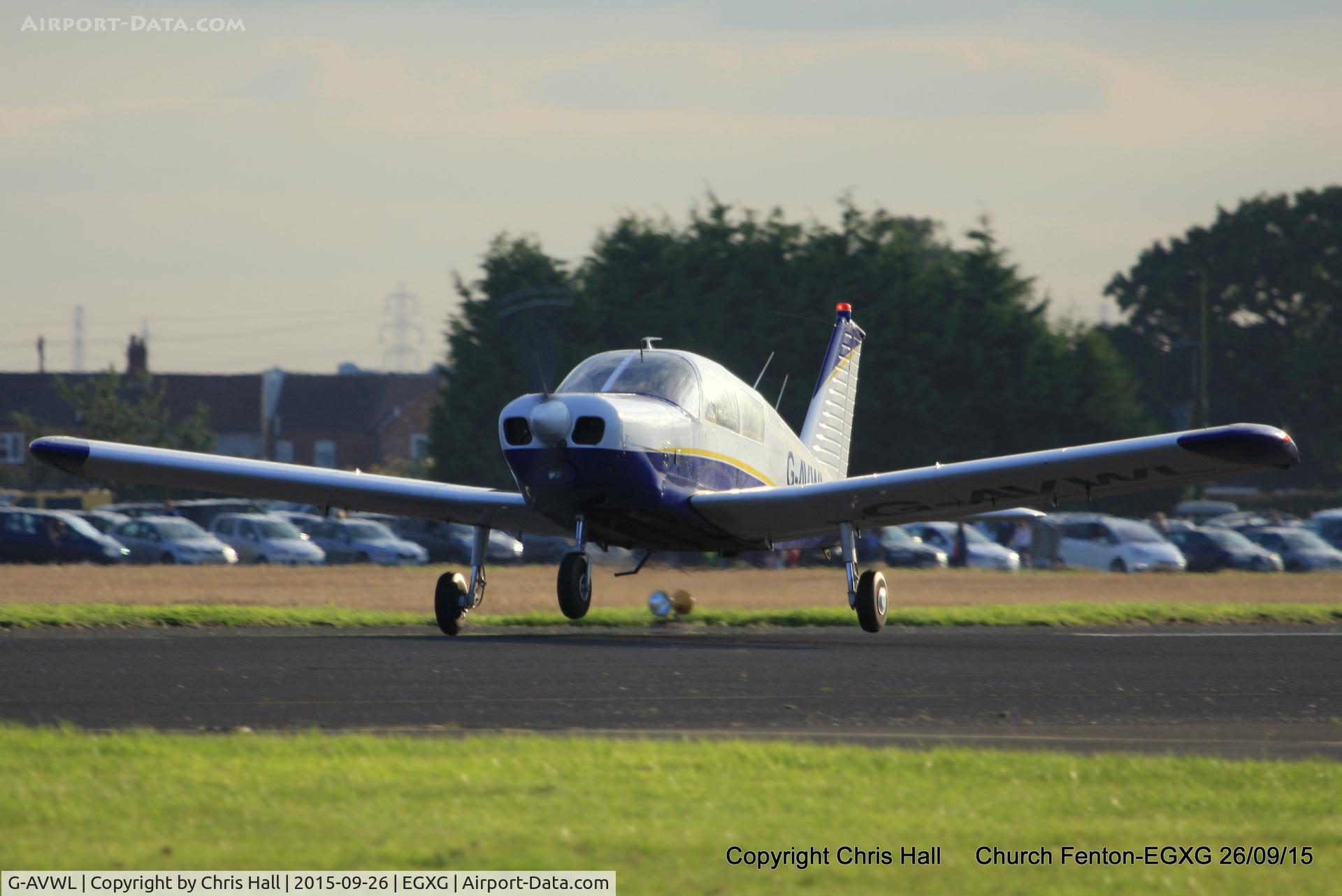G-AVWL, 1967 Piper PA-28-140 Cherokee C/N 28-24000, at the Yorkshire Airshow