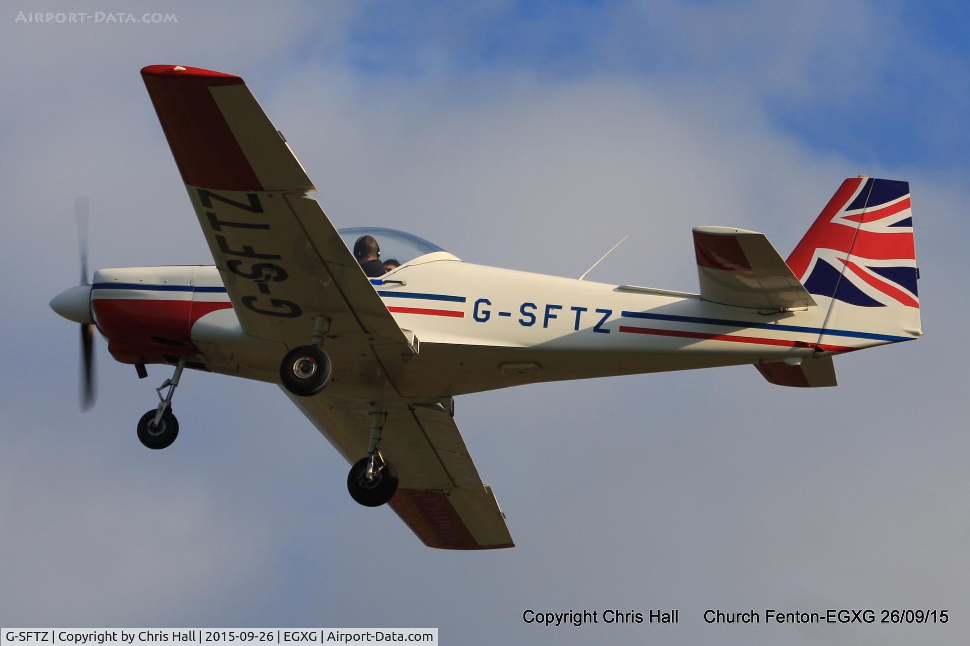 G-SFTZ, 1983 Slingsby T-67M Firefly C/N 2000, at the Yorkshire Airshow