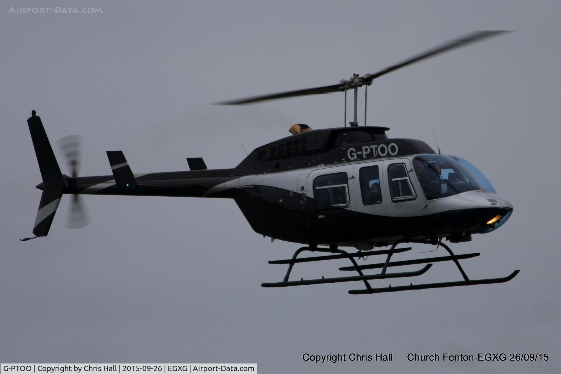 G-PTOO, 1995 Bell 206L-4 LongRanger IV LongRanger C/N 52132, at the Yorkshire Airshow