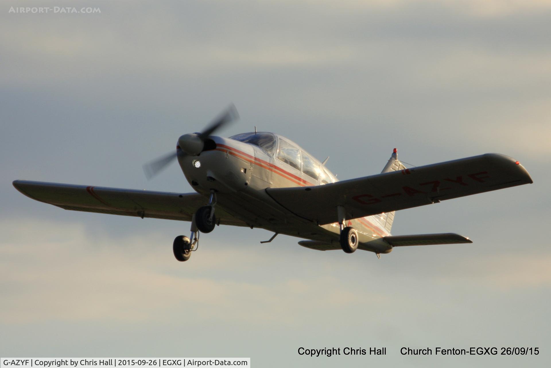 G-AZYF, 1968 Piper PA-28-180 Cherokee C/N 28-5227, at the Yorkshire Airshow