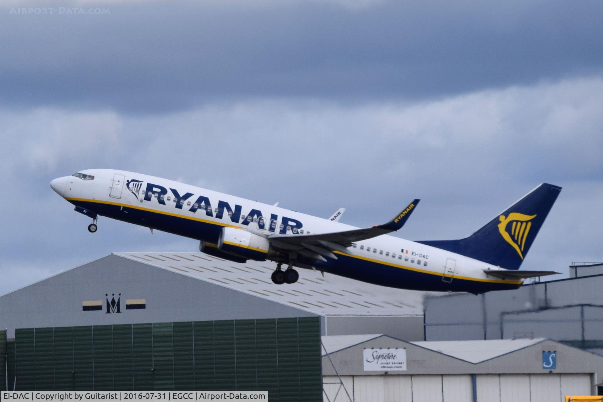 EI-DAC, 2002 Boeing 737-8AS C/N 29938, At Manchester