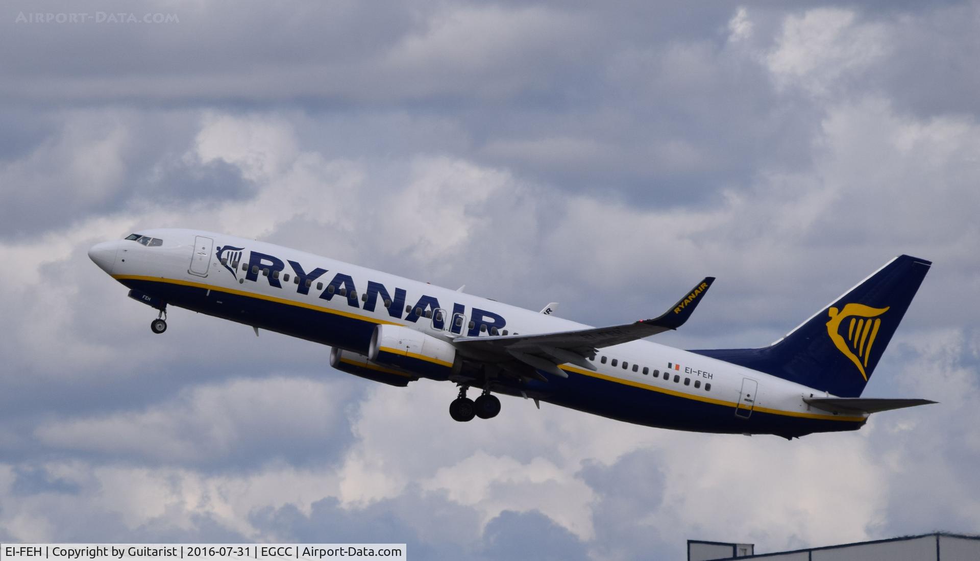EI-FEH, 2014 Boeing 737-8AS C/N 44689, At Manchester